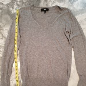 3/$20 Lightweight Grey V-Neck Sweater